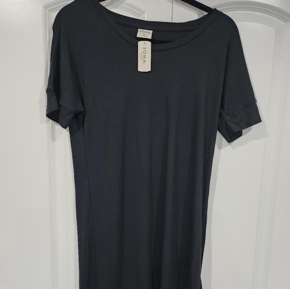 Soma Other - Soma Black Ribbed Top